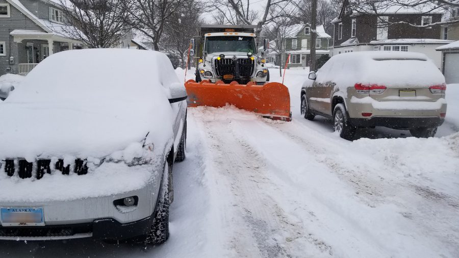 City of Jamestown NY Department of Public Works Snow Plowing